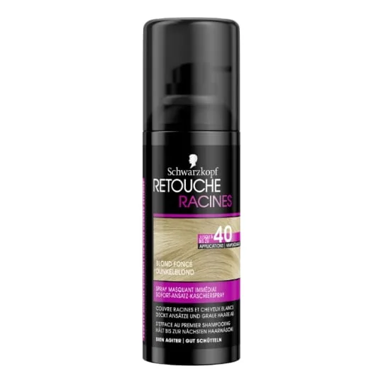 Coloration Semi-permanente Temporaire blond foncé