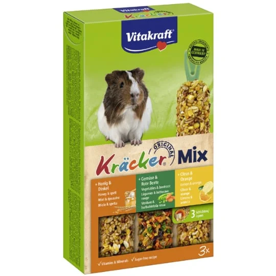 Aliment pour cochons d'Inde assortiment Trio-Mix