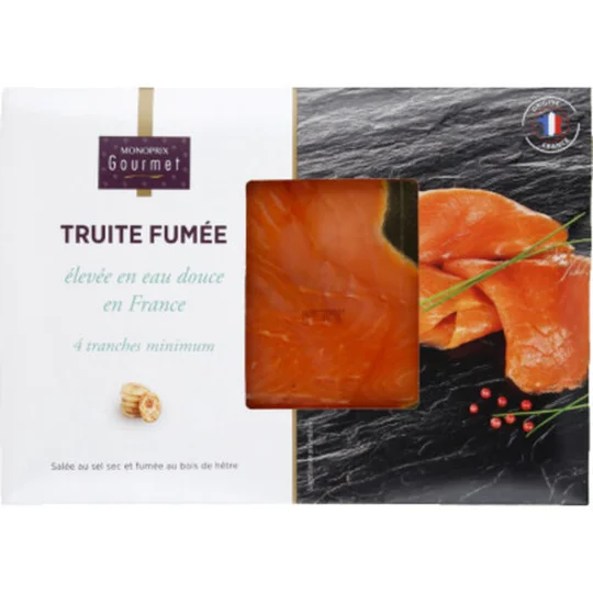 Truite fumée