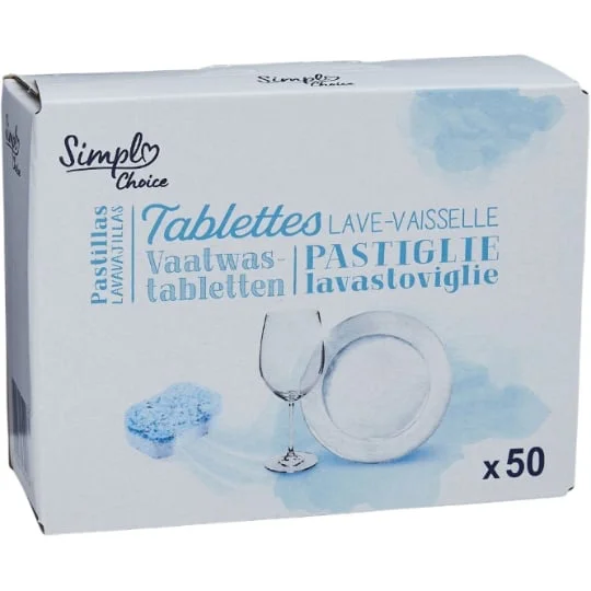 Tablettes lave-vaisselle Simpl Choice