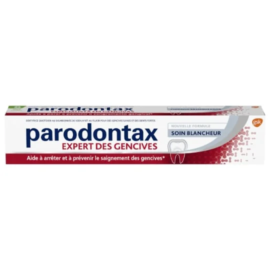 Dentifrice soin blancheur