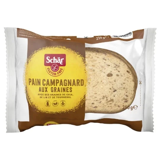 Pain campagnard sans gluten