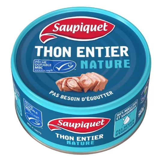 Thon au entier naturel