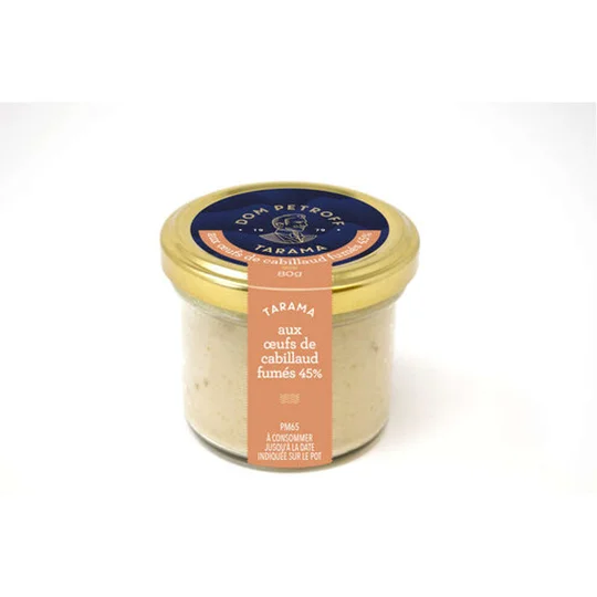 La Boulangère Tarama aux oeufs de Cabillaud Fumés 45%