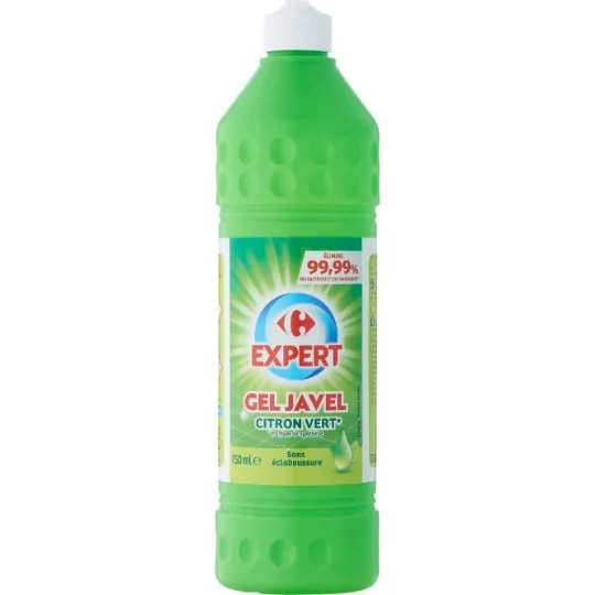 Gel javel citron vert