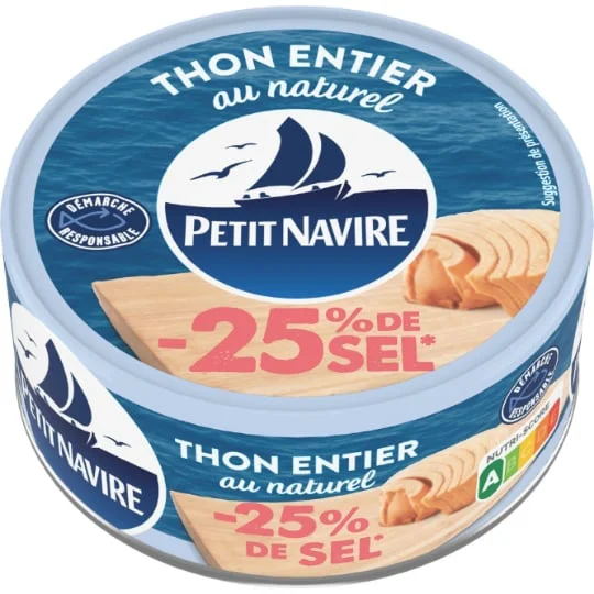 Thon entier naturel