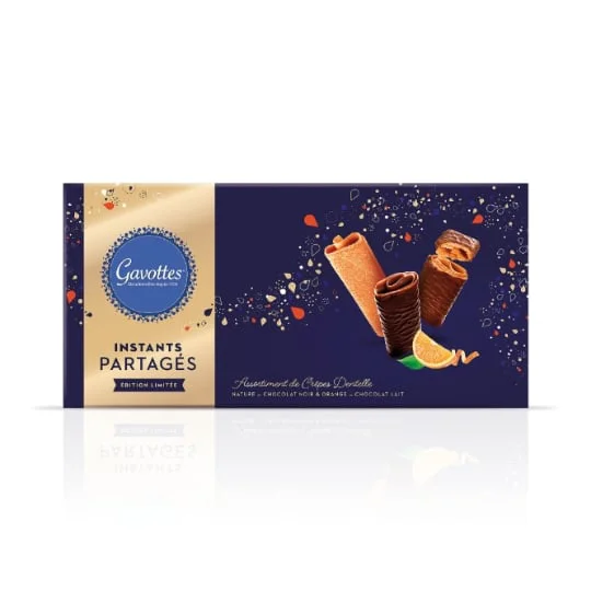 Assortiment trilogie crêpe dentelle GAVOTE