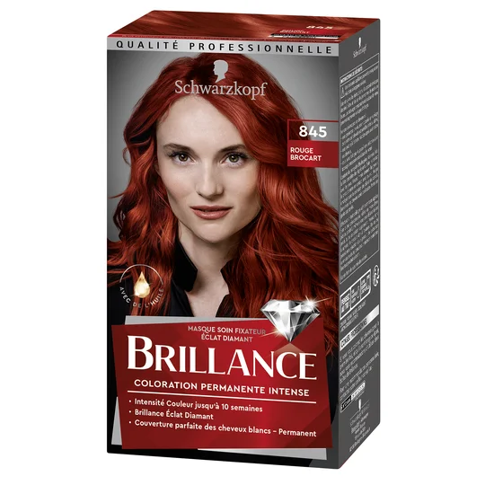 Rouge brocart 845, crème colorante intensive permanente