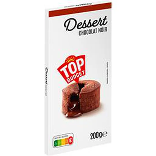 Chocolat noir dessert