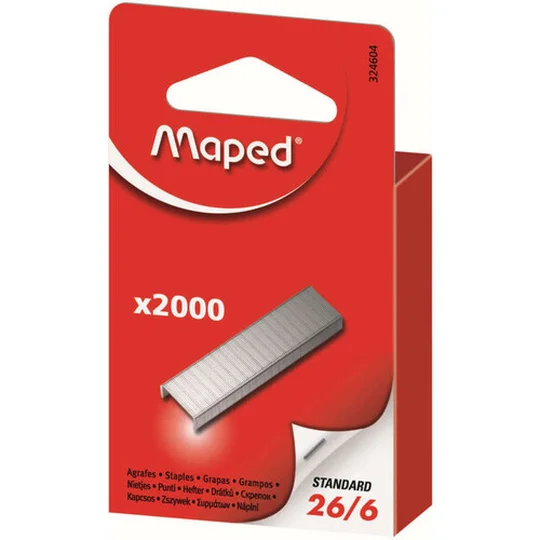 2000 Agrafes Standard N°26/6