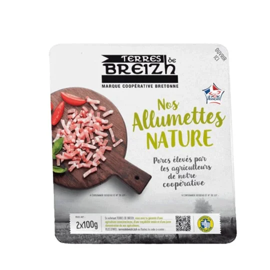 Allumettes de jambon nature