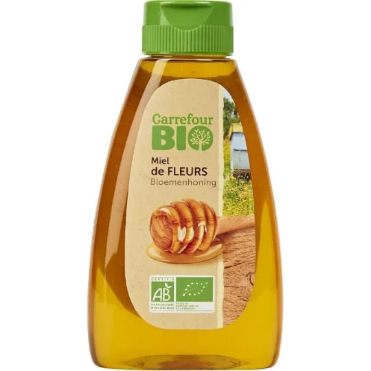 Miel bio de fleurs