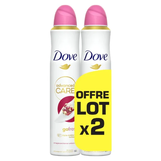 Déodorant Anti-Transpirant Grenade & Citron Vert Go Fresh Advanced Care