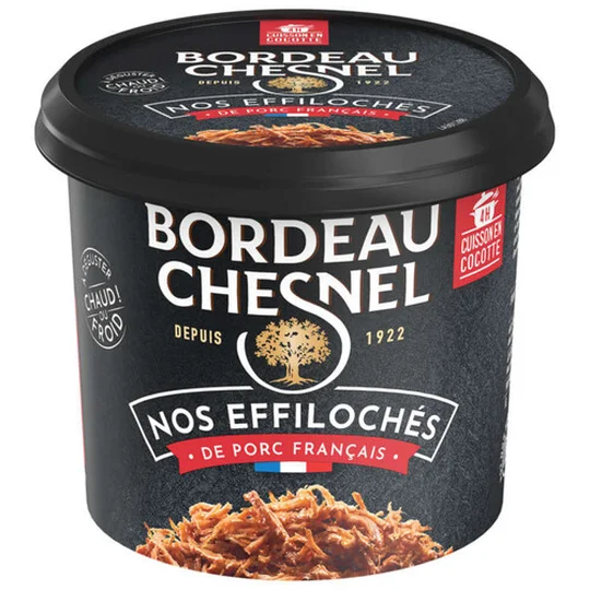 Effilochés de porc