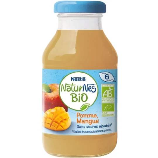 Boisson bébé dès 6 mois pomme & mangue Bio