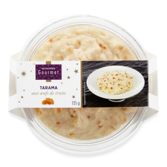 Tarama aux oeufs de truite