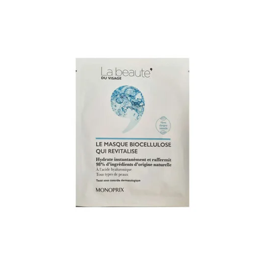 Le Masque Biocellulose Qui Revitalise