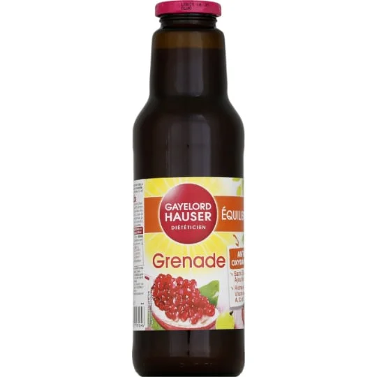 Jus de grenade s/sucres ajoutés