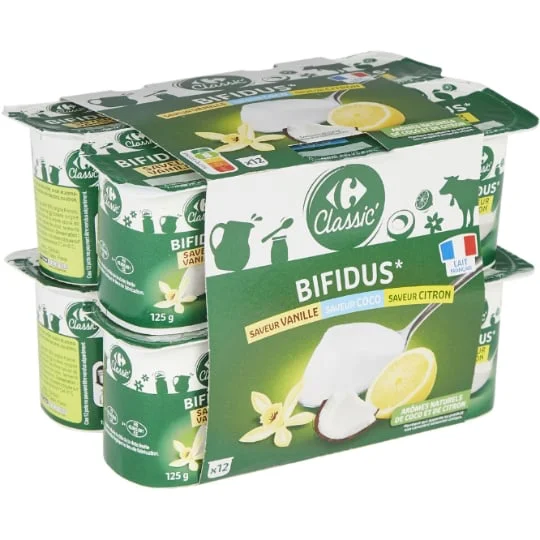Yaourt aux fruits bifidus
