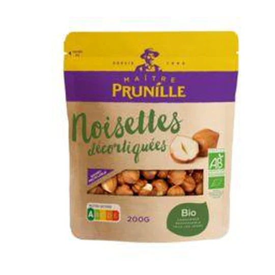 Noisettes décortiquées Bio