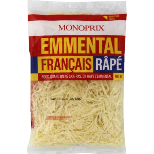 Emmental français râpé