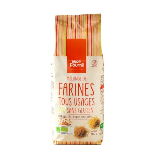 Mélange de farines tous usages sans gluten Bio