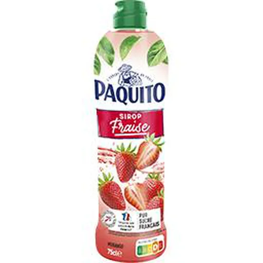 Sirop fraise