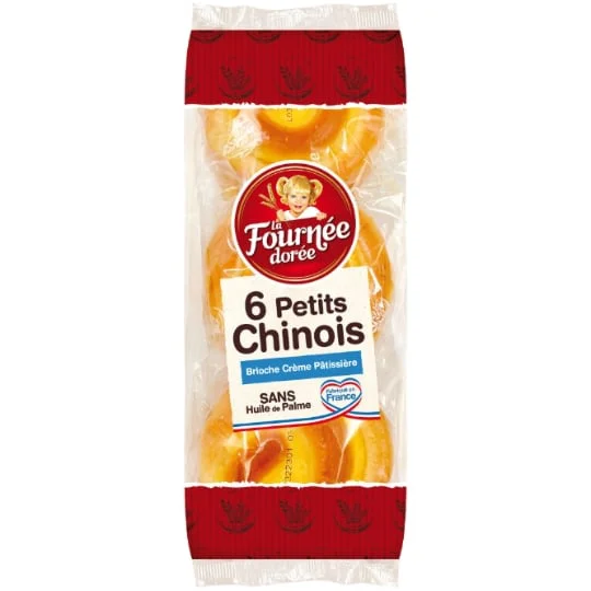 Brioche Petits Chinois crème pâtissière