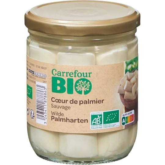 Coeurs de palmier bio sauvage