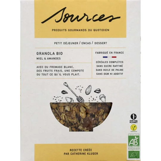 Granola Miel Amande Bio