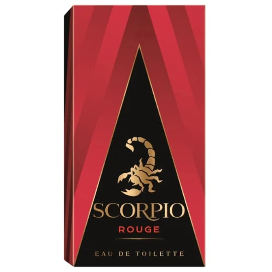 Eau de toilette rouge Flacon