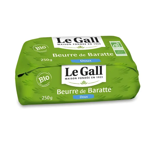 Beurre baratte bio Doux