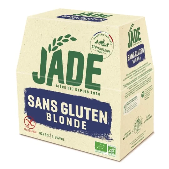 Bière Blonde Sans Gluten Bio