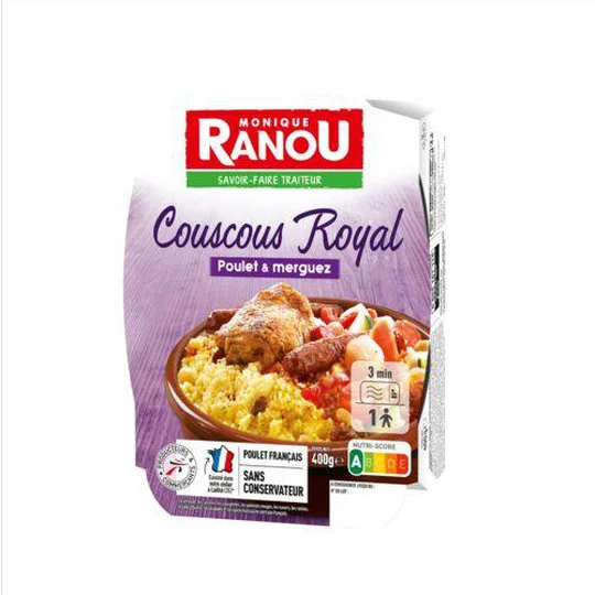 Couscous Royal poulet & merguez