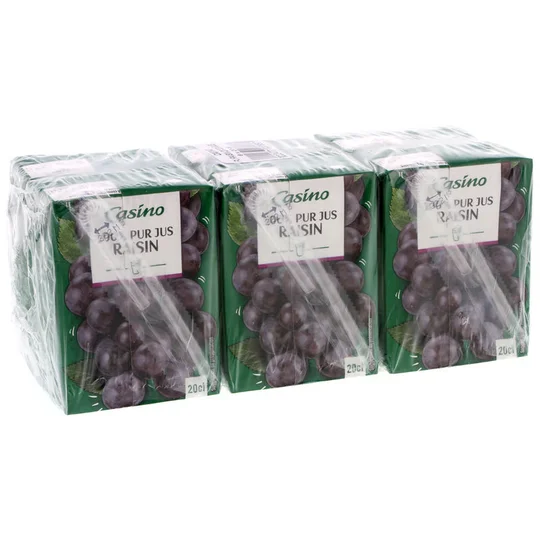 Pur jus - Raisin - Mini briques - Gouter enfant