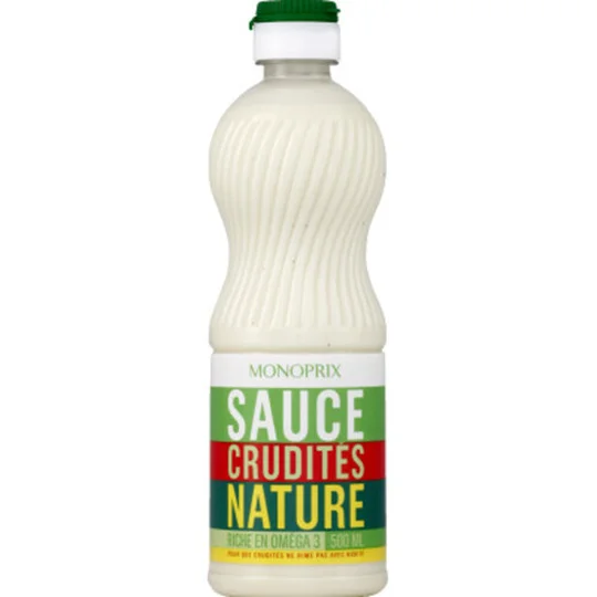 Sauce crudités nature
