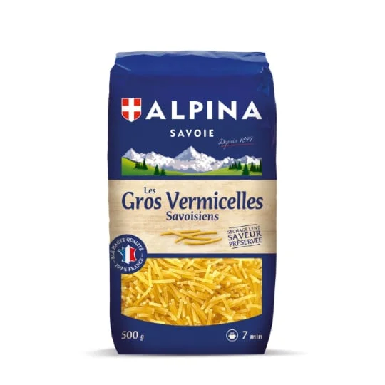 Pâtes les gros vermicelles