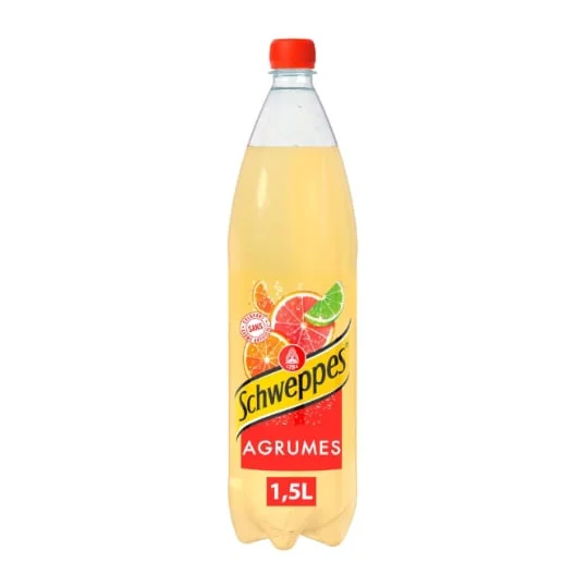 Soda aux saveurs de 4 agrumes