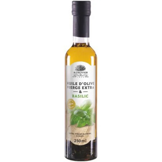Huile d'Olive Vierge Extra & Basilic