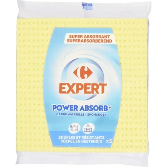 Carrés vaisselle super absorbant