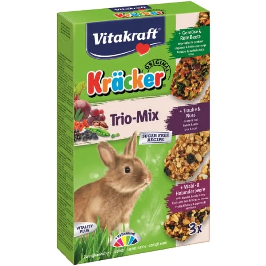 Aliment pour lapins nains assortiment Trio-Mix