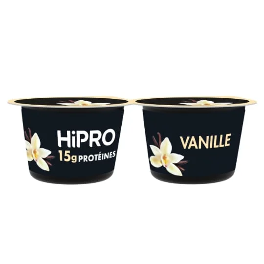 Yaourt vanille protéiné 0% MG