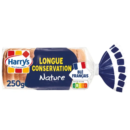 Pain de mie extra moelleux longue conservation nature