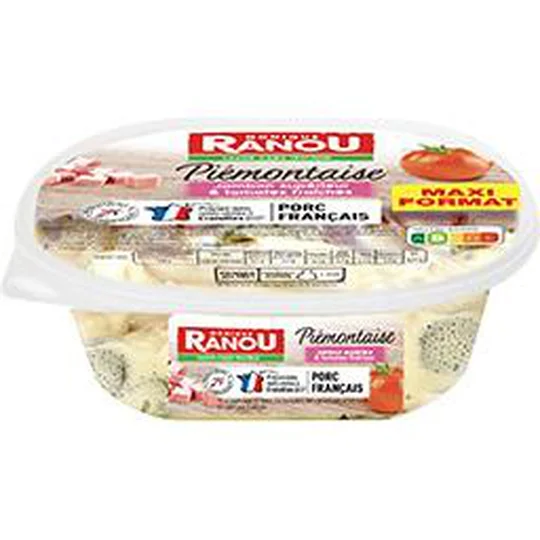 Piémontaise jambon supérieur & tomates fraîches