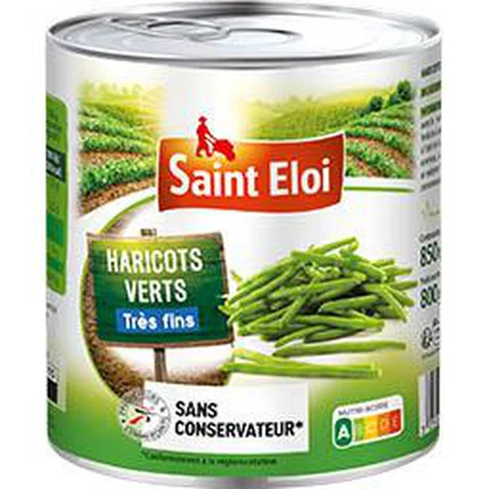 Haricots verts très fins