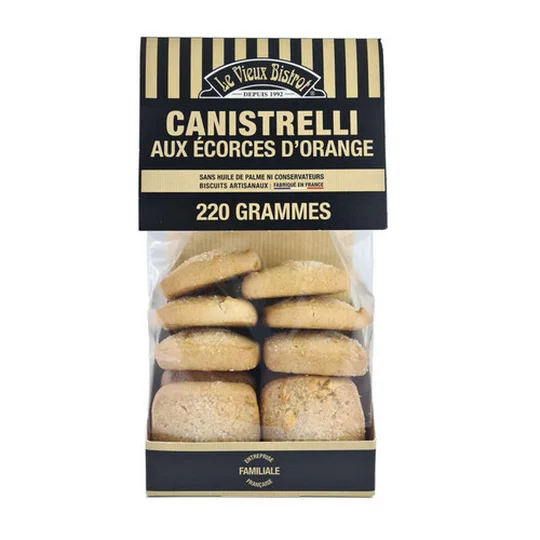Canistrelli Aux Écorces D'Oranges