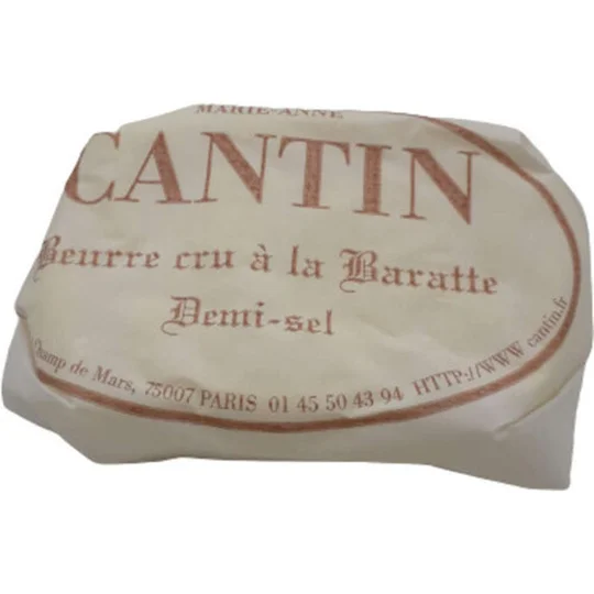 Beurre Demi-Sel Cru à la Baratte