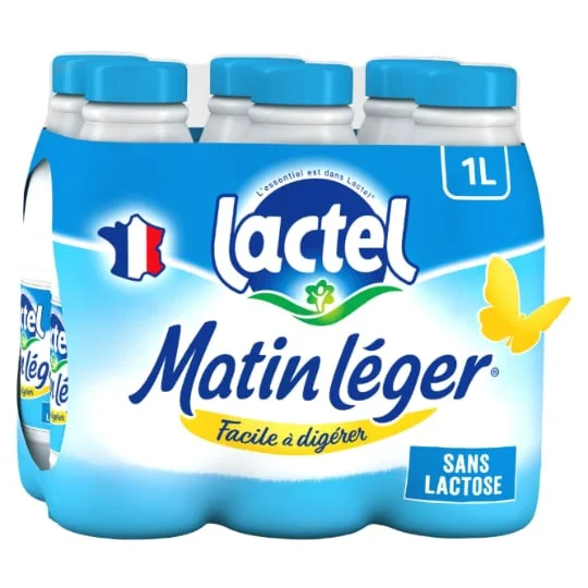 Lait Sans lactose UHT Demi-Ecrémé