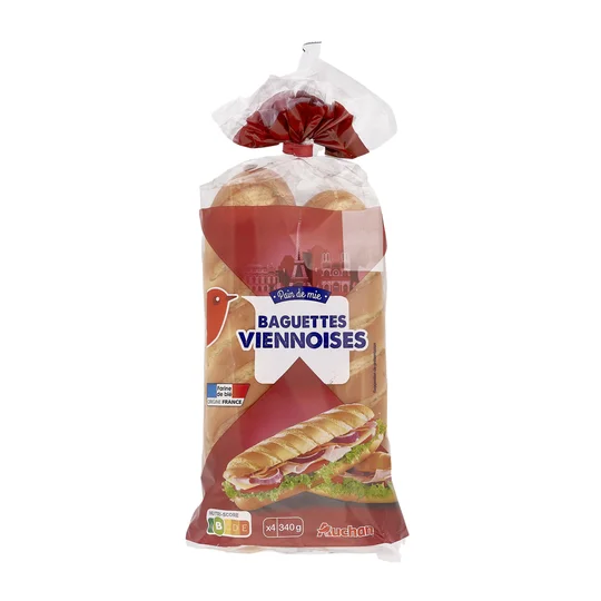 Baguettes viennoises nature