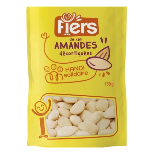 Amandes décortiquées